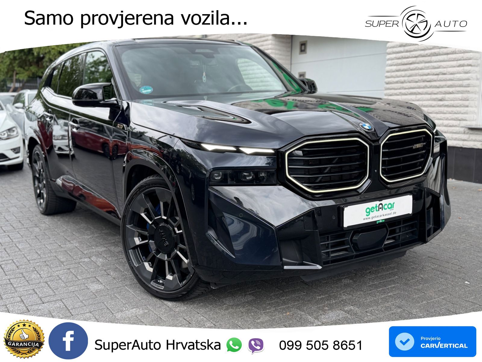 BMW XM 4.4 V8 (653 KS) xDrive Steptronic LED+GR SJED+ACC