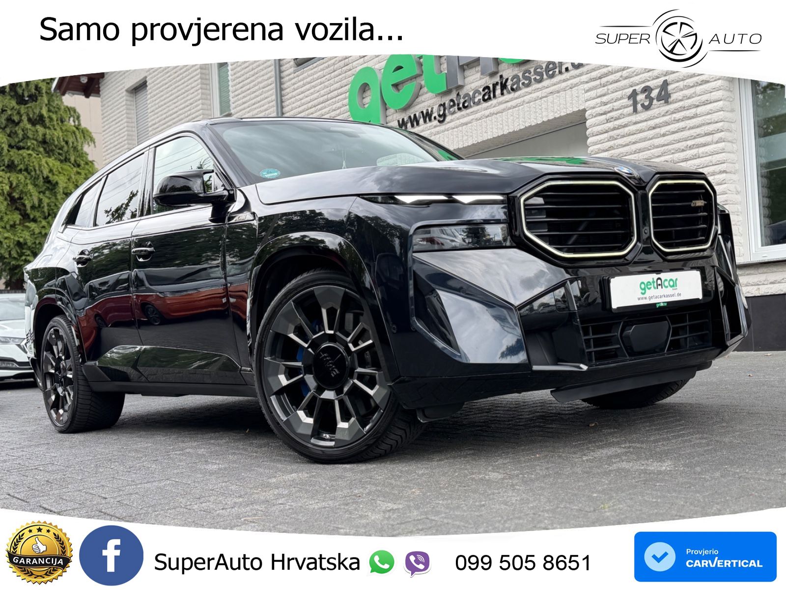 BMW XM 4.4 V8 (653 KS) xDrive Steptronic LED+GR SJED+ACC