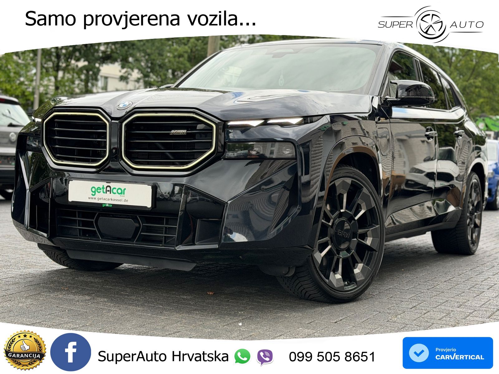 BMW XM 4.4 V8 (653 KS) xDrive Steptronic LED+GR SJED+ACC