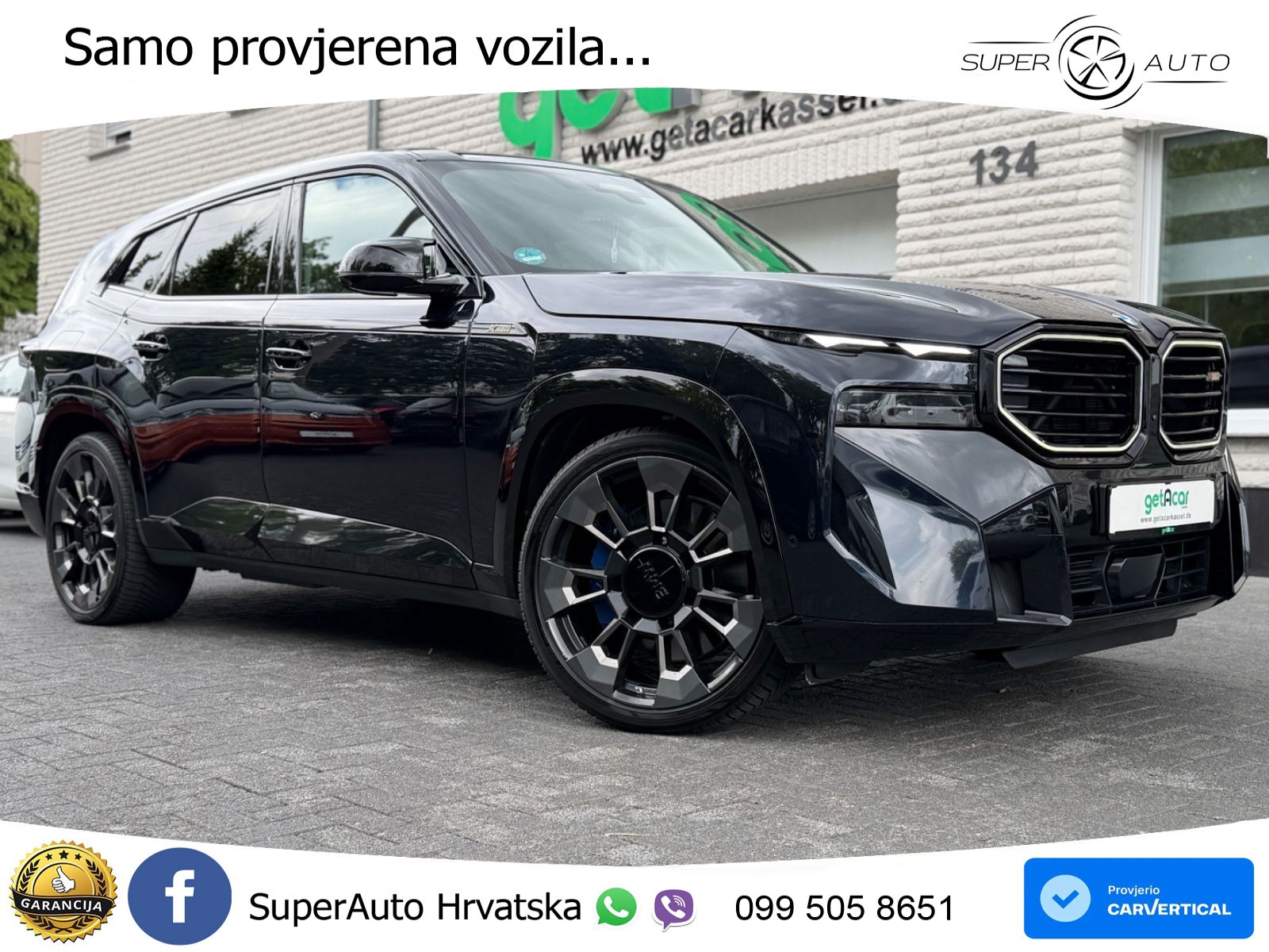 BMW XM 4.4 V8 (653 KS) xDrive Steptronic LED+GR SJED+ACC