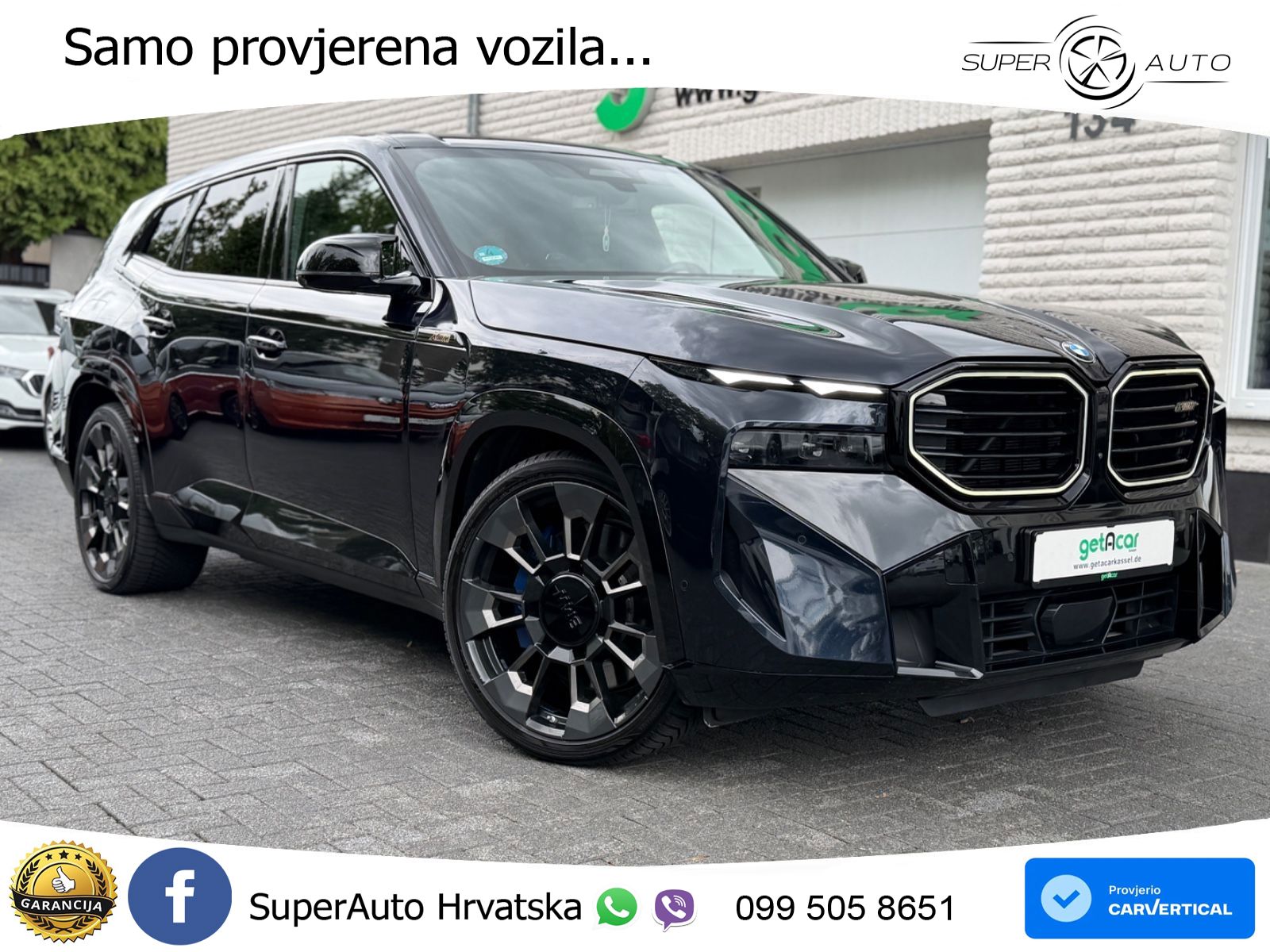 BMW XM 4.4 V8 (653 KS) xDrive Steptronic LED+GR SJED+ACC