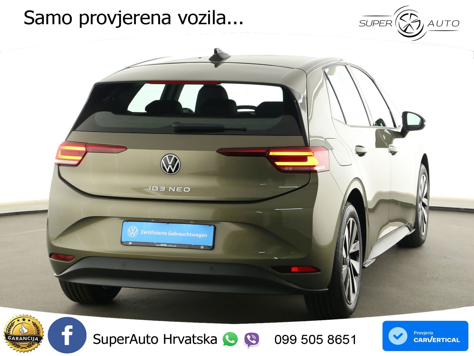 Volkswagen ID.3 50 kWh (170 KS)