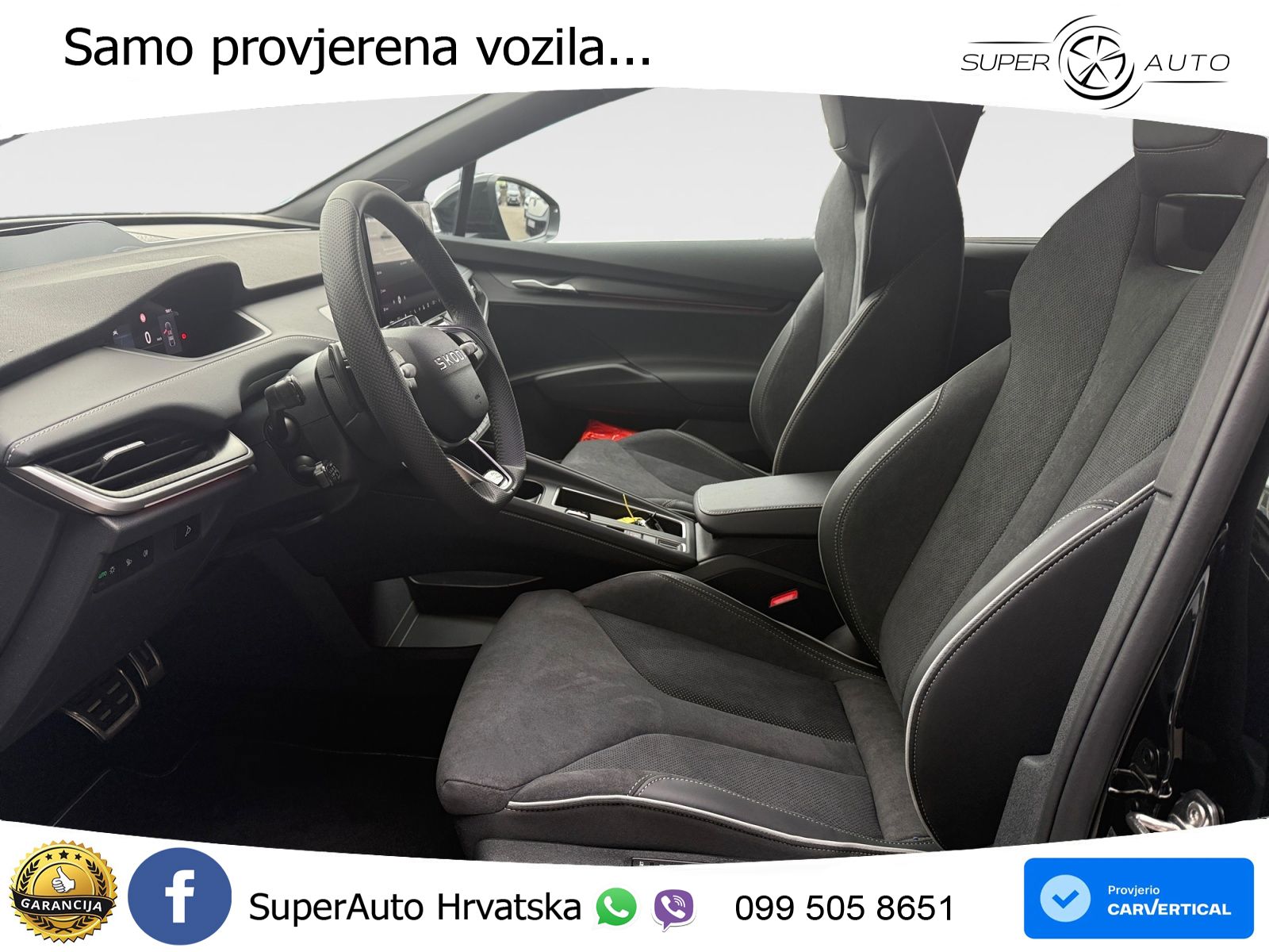 Škoda Enyaq 85 82 kWh (286 KS) SportLine LED+GR SJED+ACC