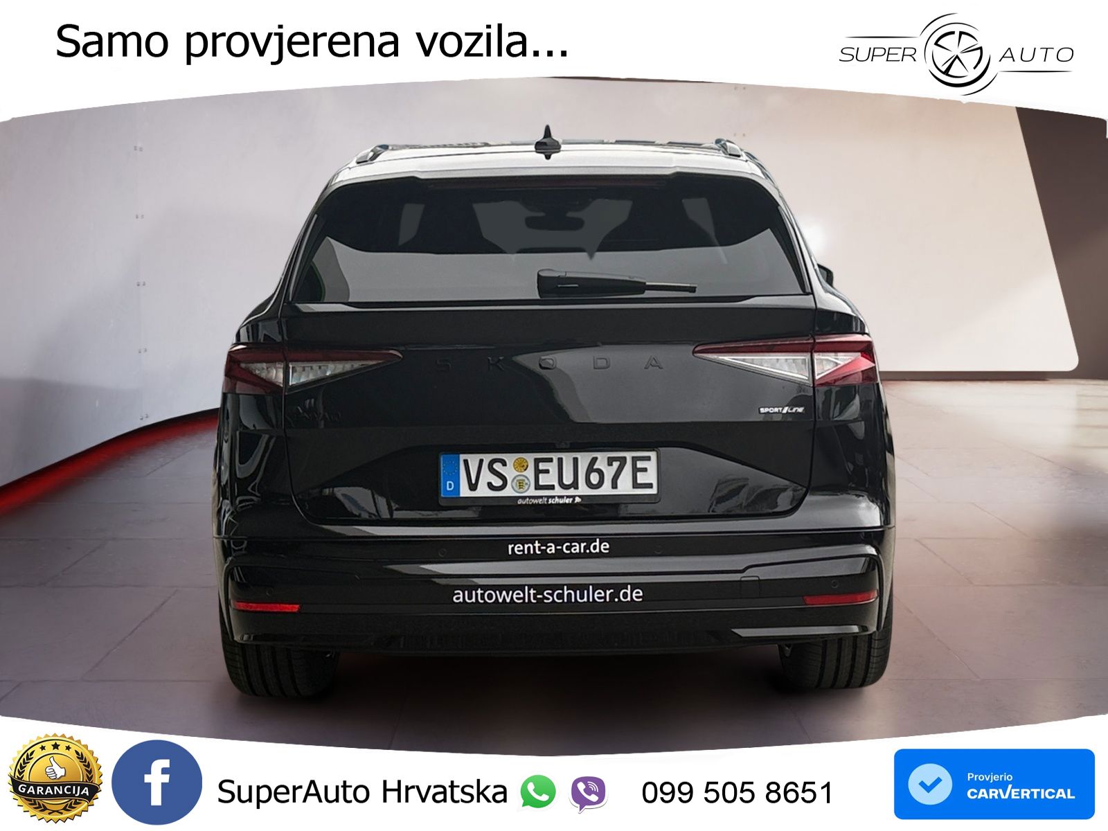 Škoda Enyaq 85 82 kWh (286 KS) SportLine LED+GR SJED+ACC