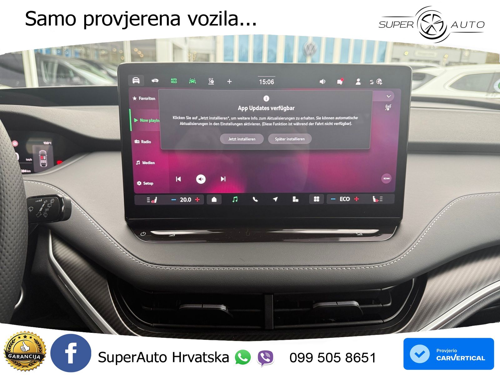 Škoda Enyaq 85 82 kWh (286 KS) SportLine LED+GR SJED+ACC