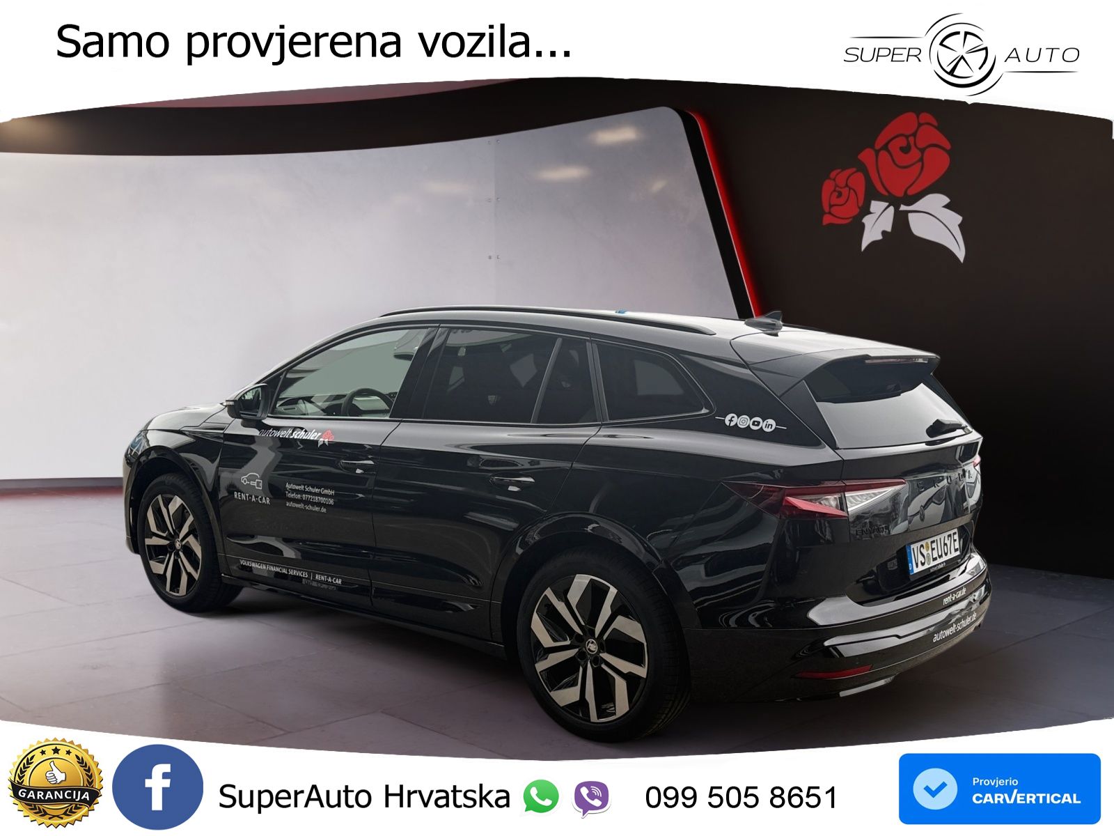 Škoda Enyaq 85 82 kWh (286 KS) SportLine LED+GR SJED+ACC
