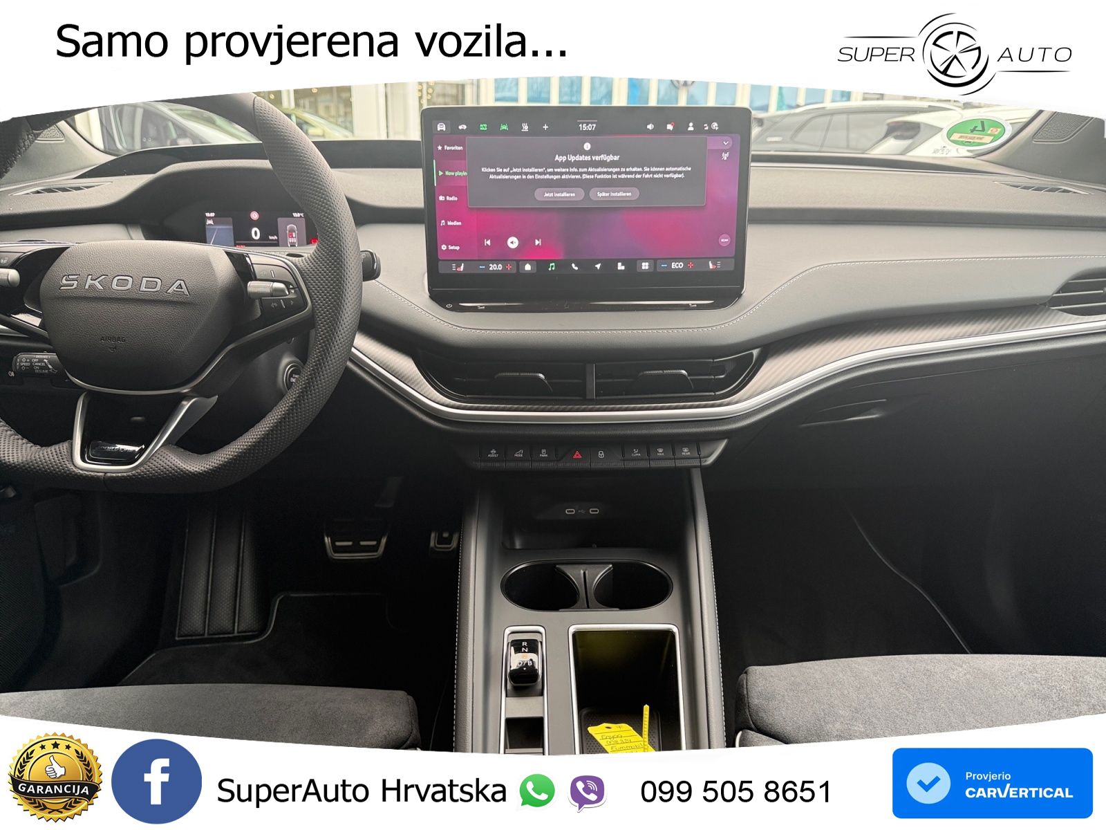 Škoda Enyaq 85 82 kWh (286 KS) SportLine LED+GR SJED+ACC