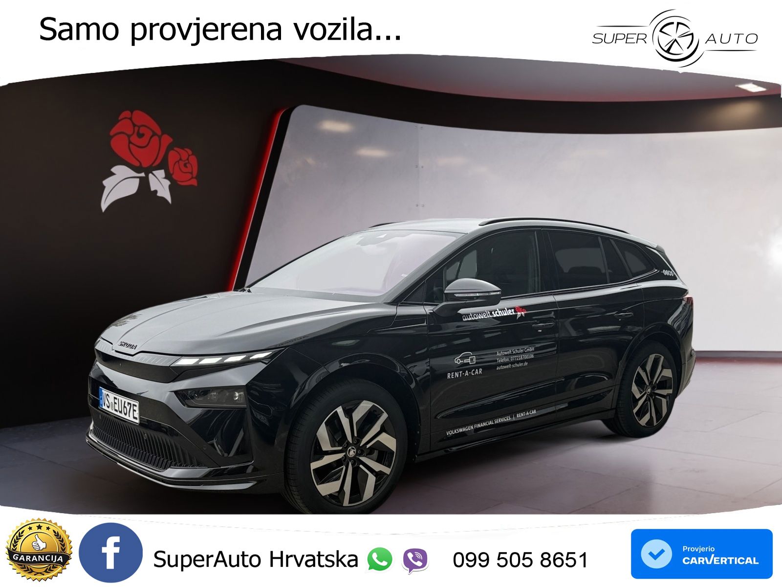 Škoda Enyaq 85 82 kWh (286 KS) SportLine LED+GR SJED+ACC