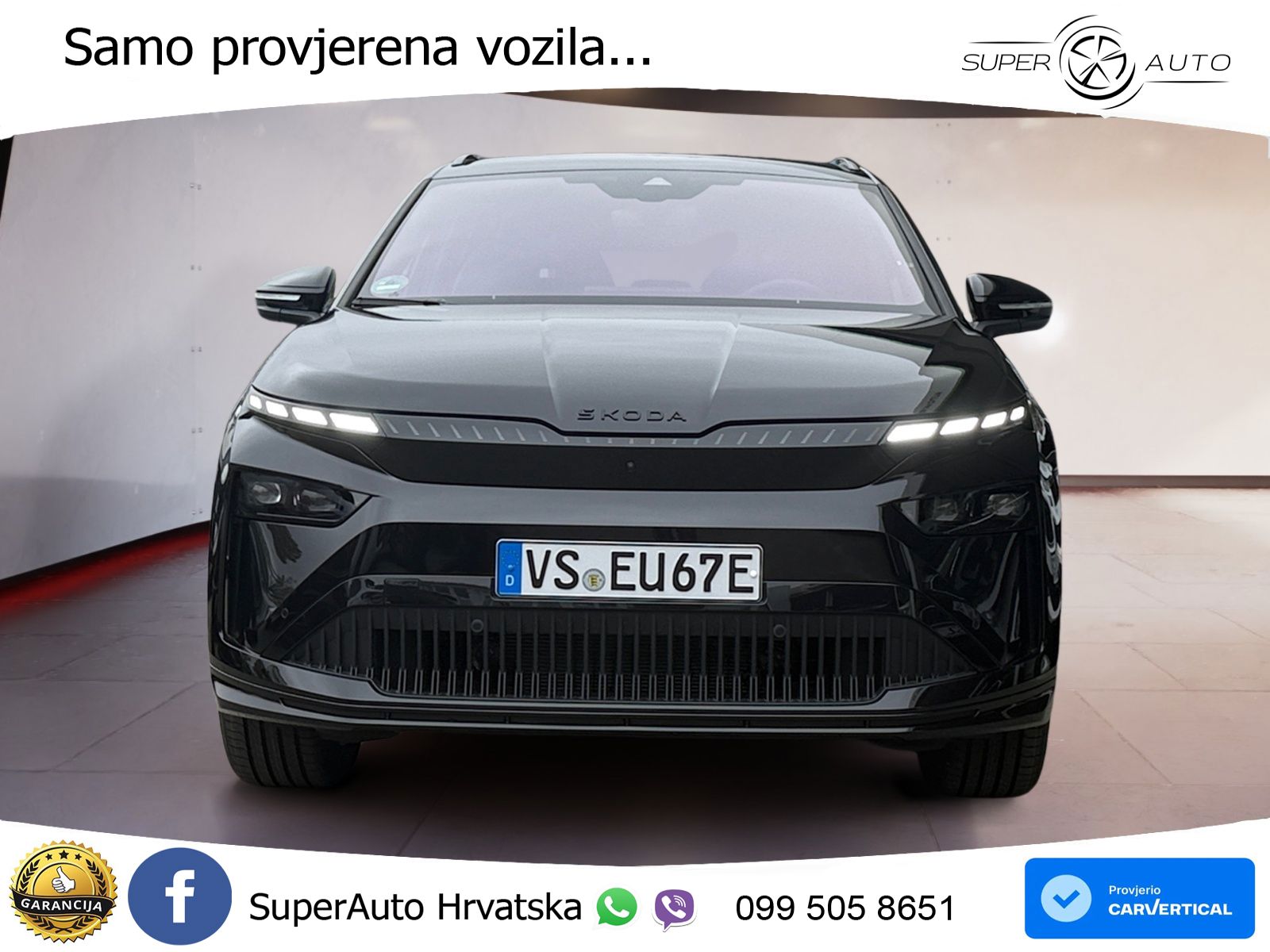 Škoda Enyaq 85 82 kWh (286 KS) SportLine LED+GR SJED+ACC