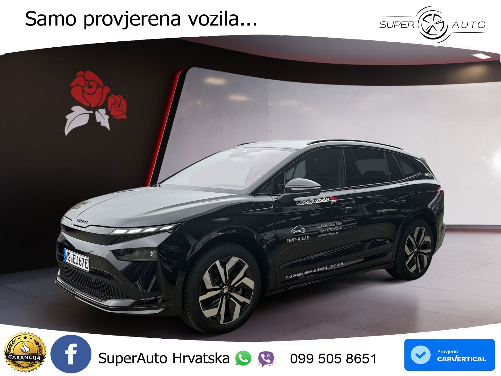 Škoda Enyaq 85 82 kWh (286 KS) SportLine LED+GR SJED+ACC