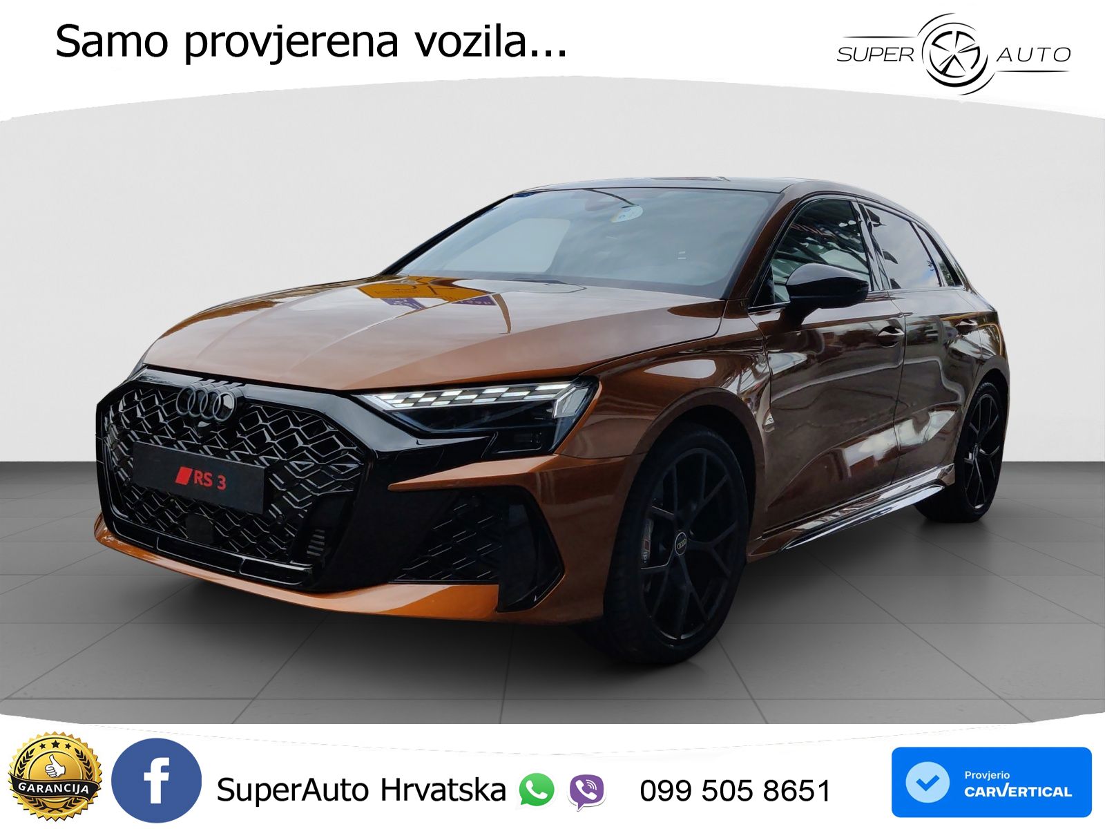 Audi RS3 Sportback 2.5 TFSI (400 KS) quattro S tronic LED+GR SJED+ACC
