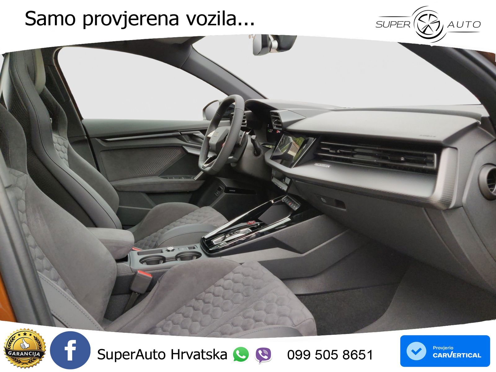 Audi RS3 Sportback 2.5 TFSI (400 KS) quattro S tronic LED+GR SJED+ACC