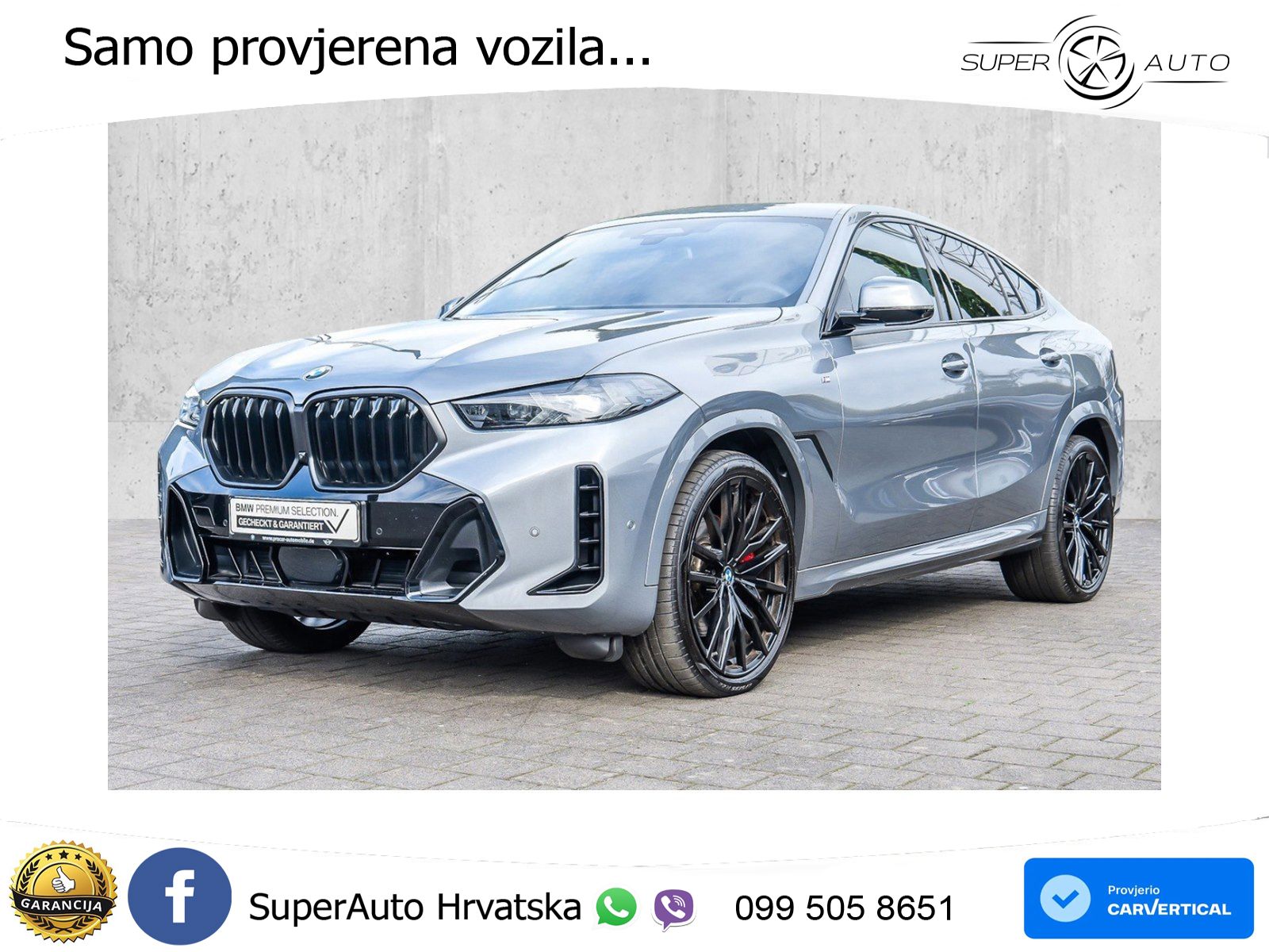 BMW X6 30d (298 KS) xDrive Steptronic M Sport LED+GR SJED+ACC