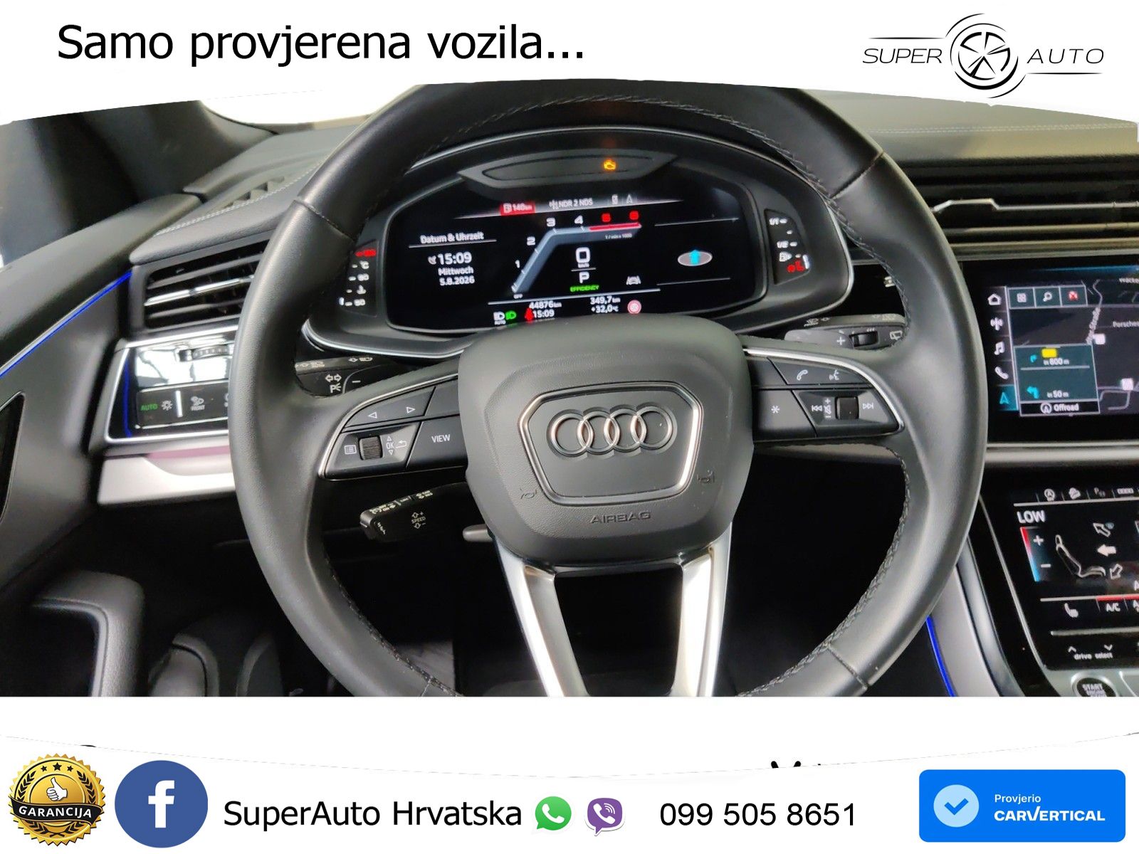 Audi Q8 50 TDI V6 (286 KS) quattro Tiptronic