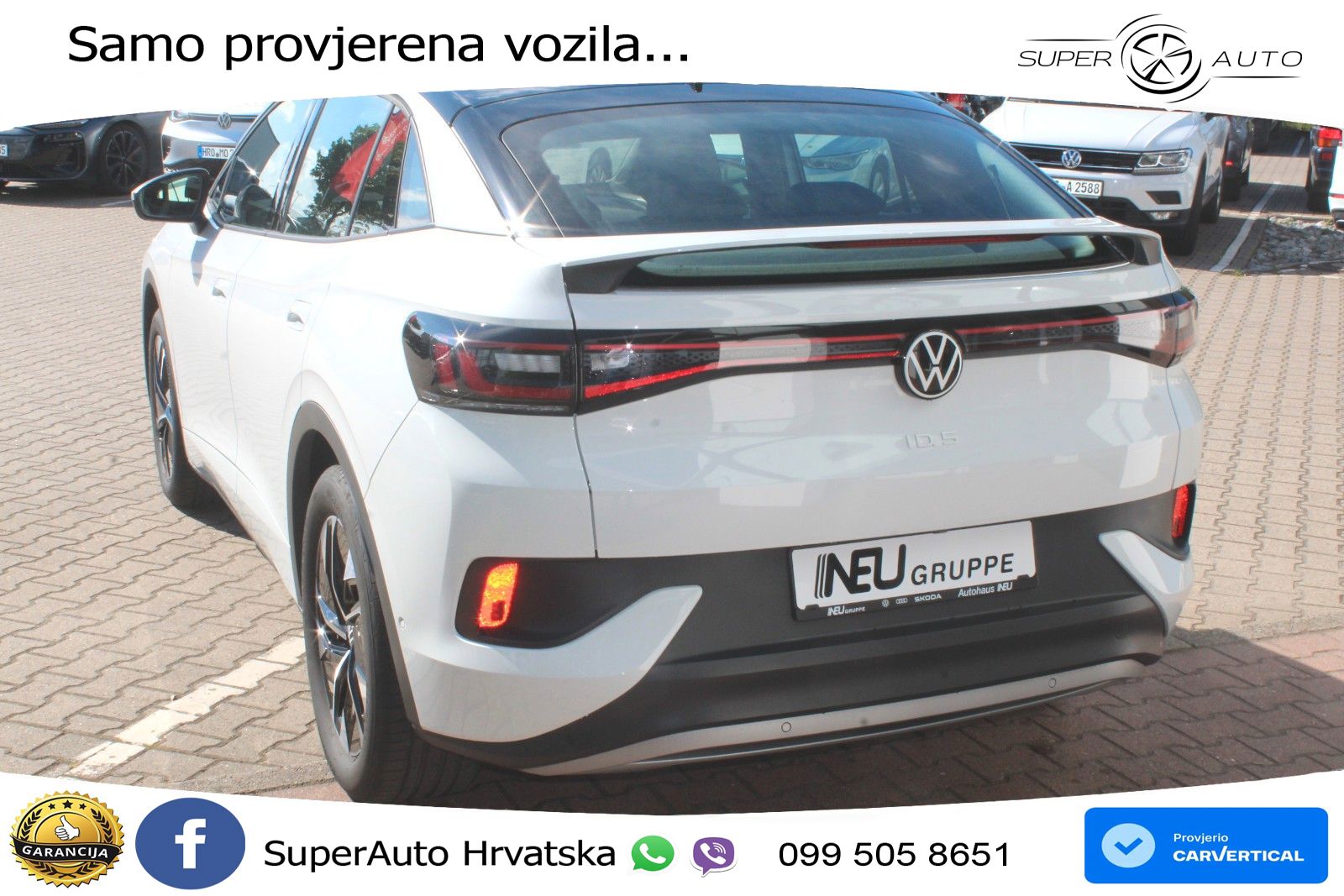 Volkswagen ID.5 Pro 82 kWh (286 KS)
