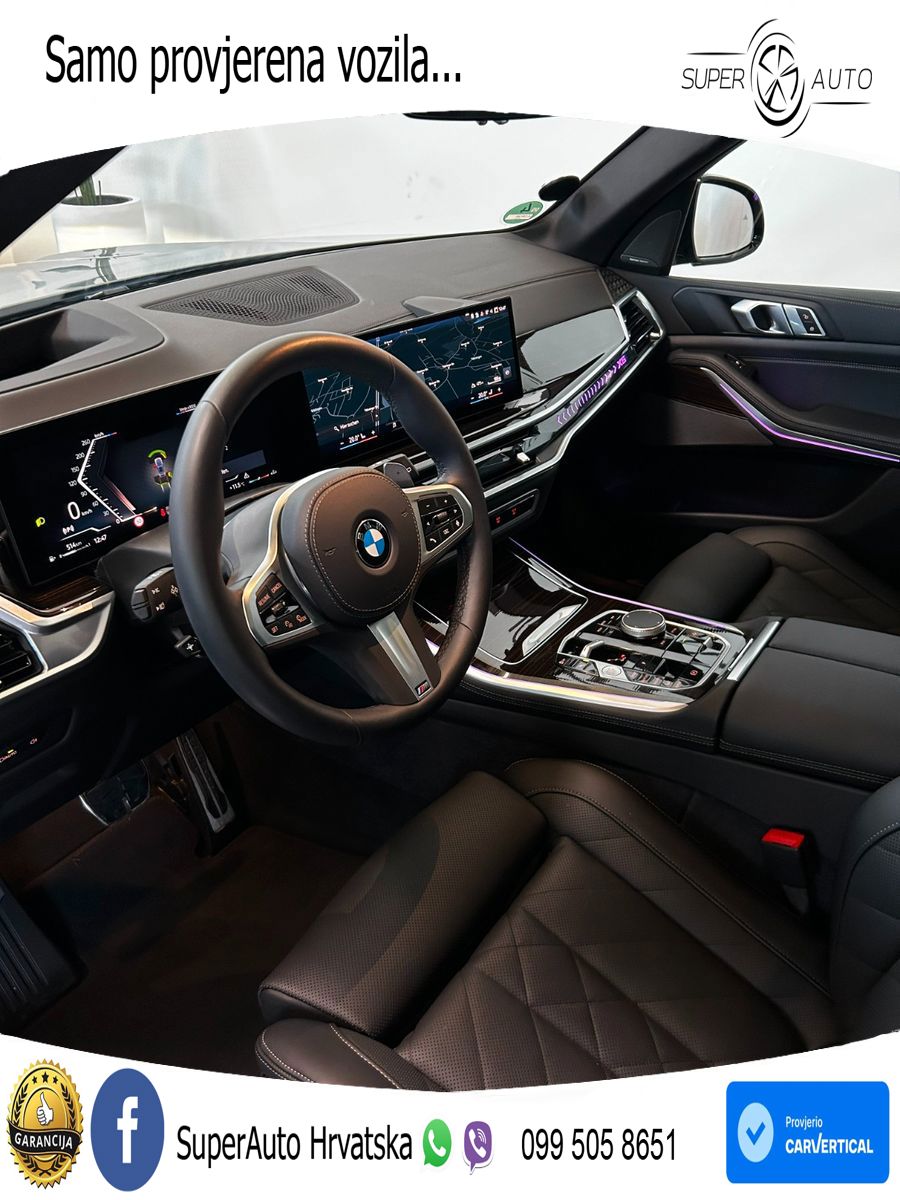 BMW X5 30d (298 KS) xDrive Steptronic M Sport ZRAČNI+ACC+GR SJED+KAM+PANO
