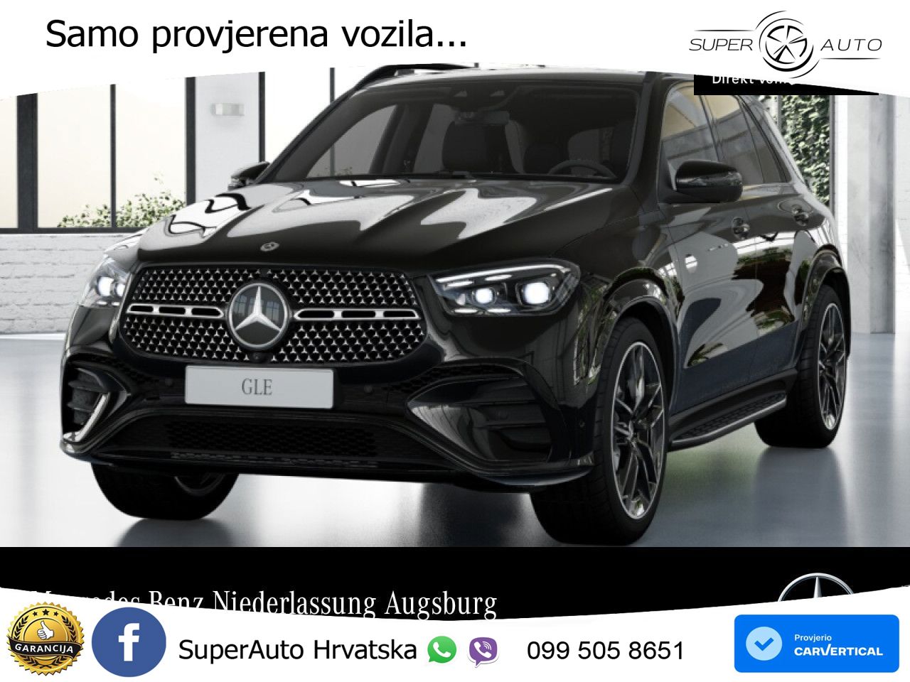 Mercedes GLE 450d (367 KS) EQ Boost 4MATIC 9G-TRONIC AMG LED+GR SJED+ACC