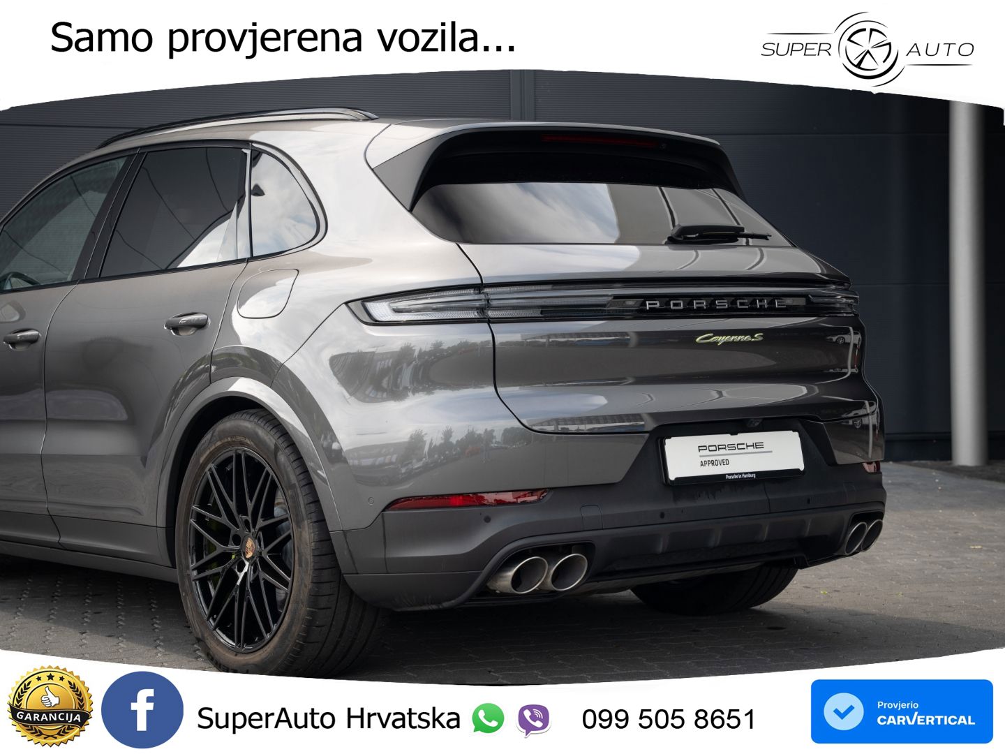 Porsche Cayenne S 3.0 V6 (519 KS) E-Hybrid Tiptronic S