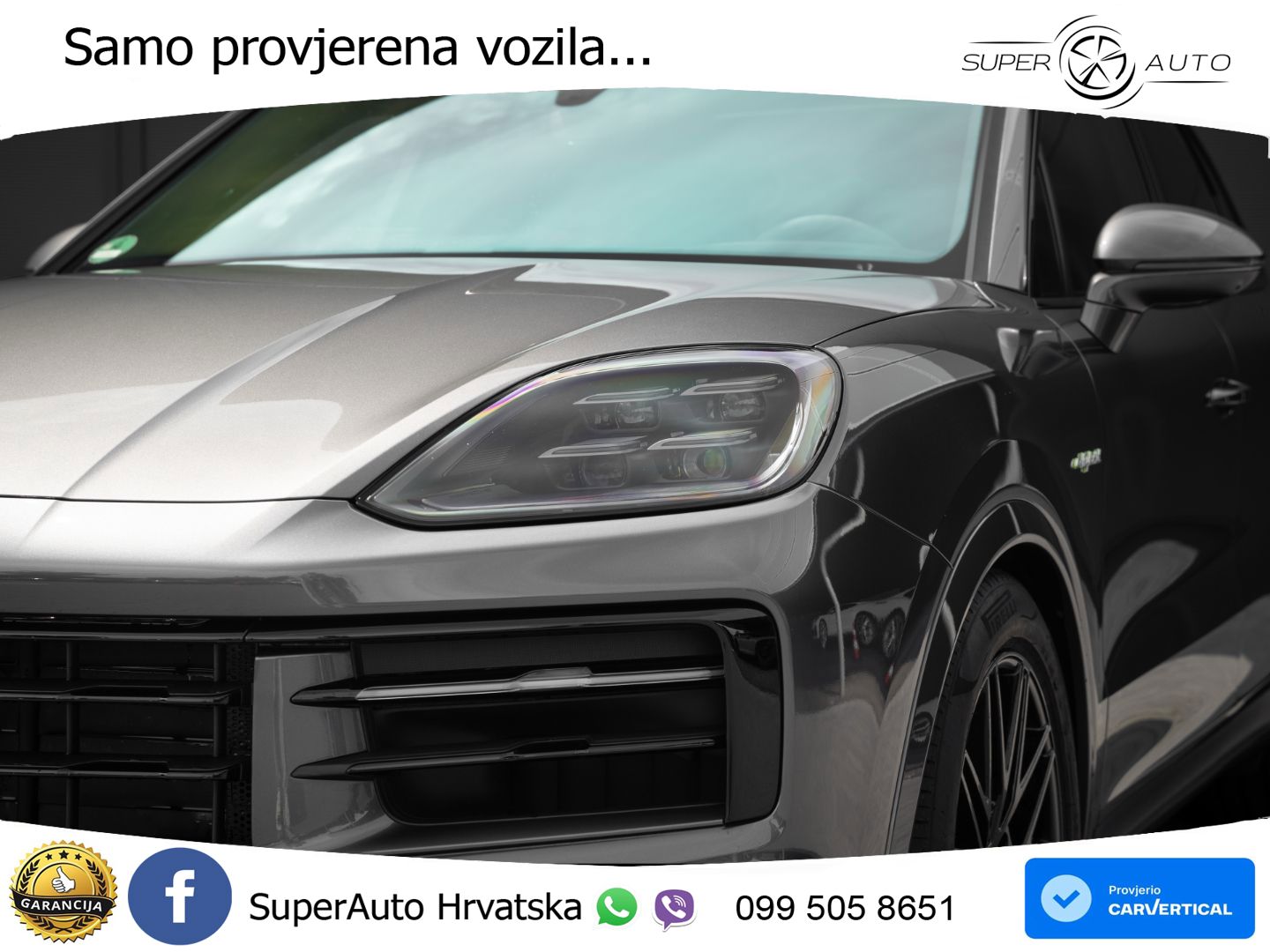Porsche Cayenne S 3.0 V6 (519 KS) E-Hybrid Tiptronic S