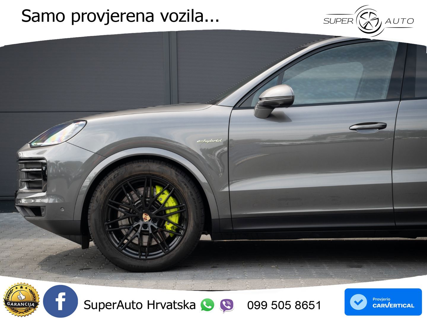 Porsche Cayenne S 3.0 V6 (519 KS) E-Hybrid Tiptronic S