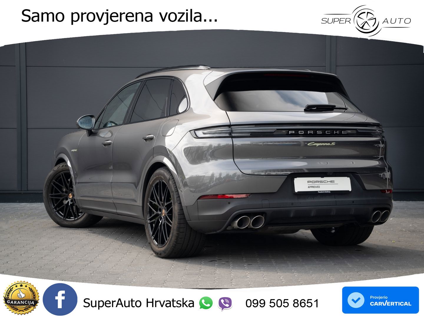 Porsche Cayenne S 3.0 V6 (519 KS) E-Hybrid Tiptronic S