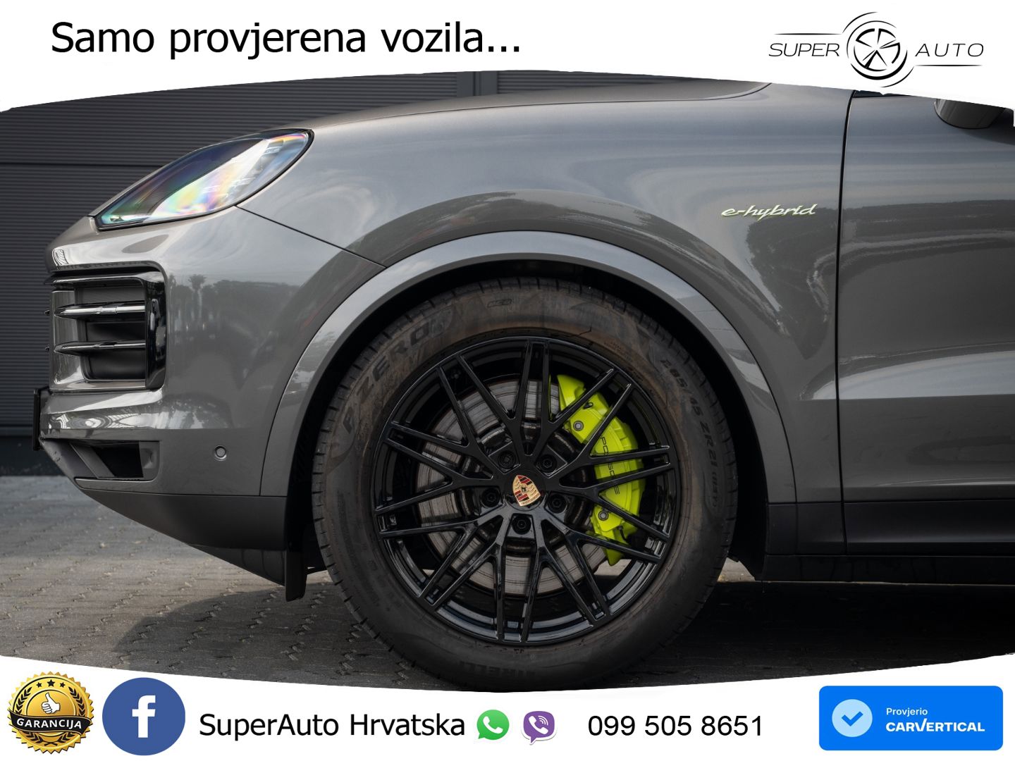 Porsche Cayenne S 3.0 V6 (519 KS) E-Hybrid Tiptronic S