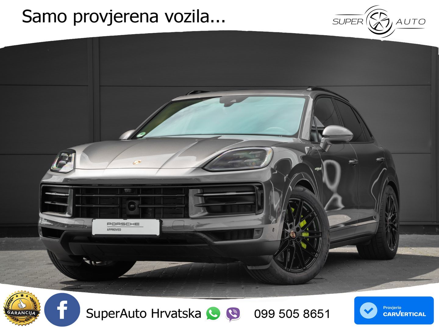 Porsche Cayenne S 3.0 V6 (519 KS) E-Hybrid Tiptronic S