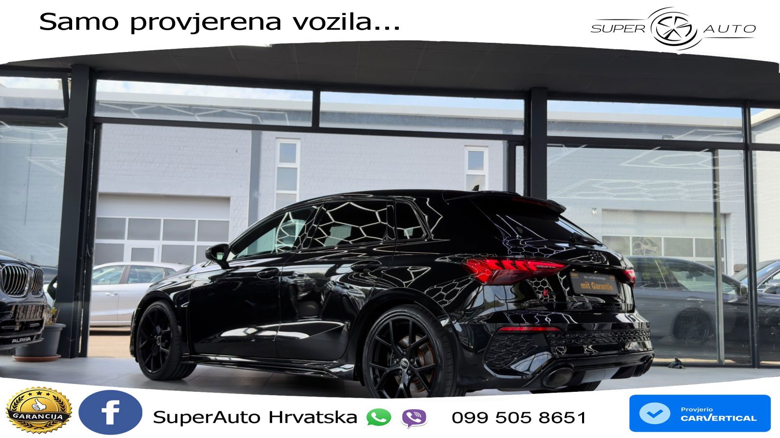 Audi RS3 Sportback 2.5 TFSI (400 KS) quattro S tronic