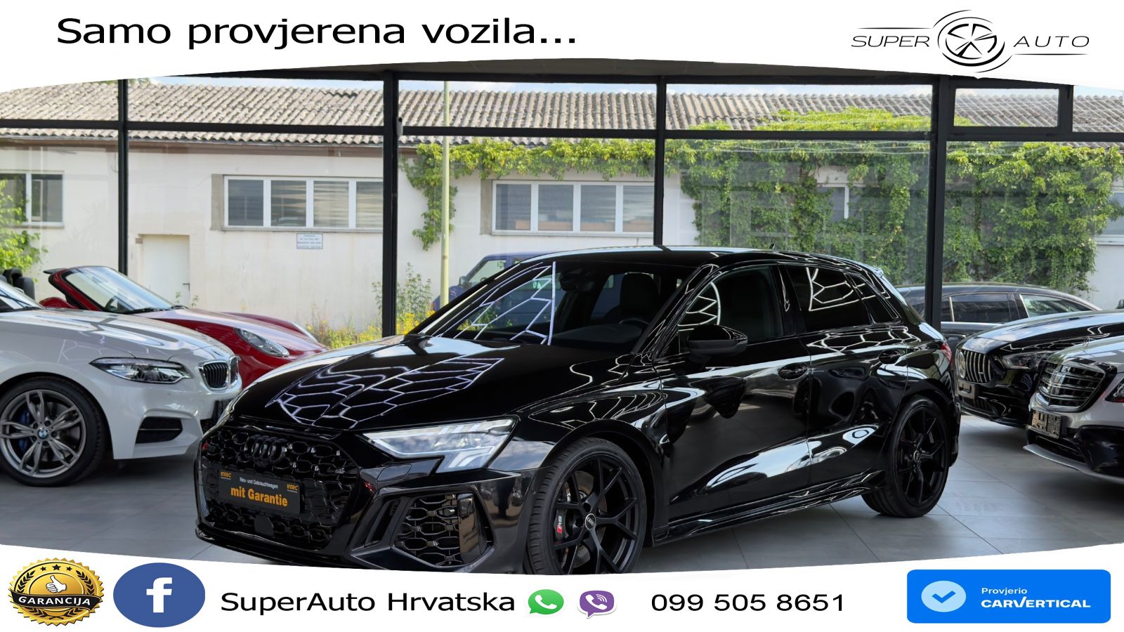 Audi RS3 Sportback 2.5 TFSI (400 KS) quattro S tronic