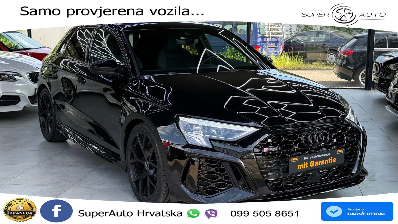 Audi RS3 Sportback 2.5 TFSI (400 KS) quattro S tronic