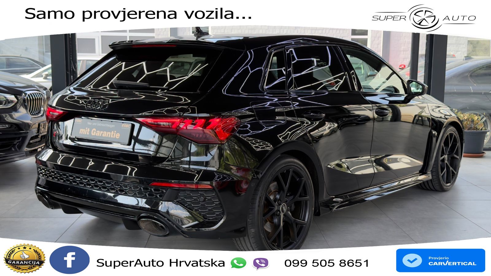 Audi RS3 Sportback 2.5 TFSI (400 KS) quattro S tronic