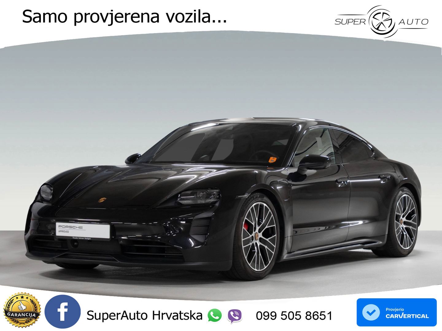 Porsche Taycan GTS Performance Plus 93.4 kWh (598 KS)