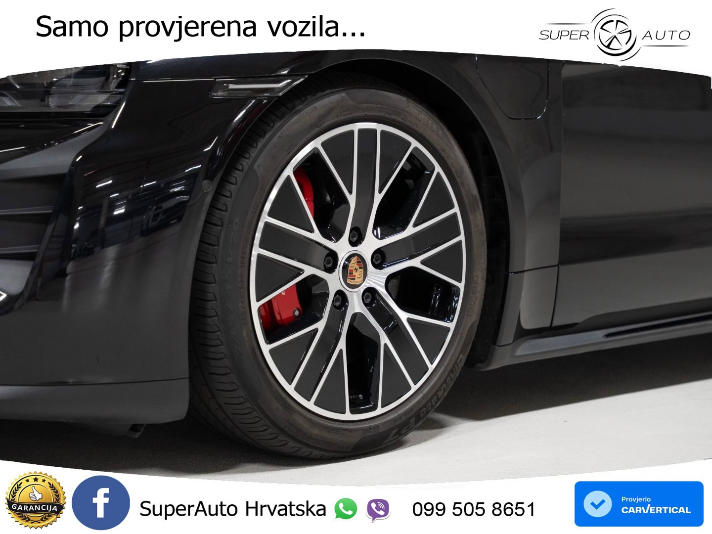 Porsche Taycan GTS Performance Plus 93.4 kWh (598 KS)