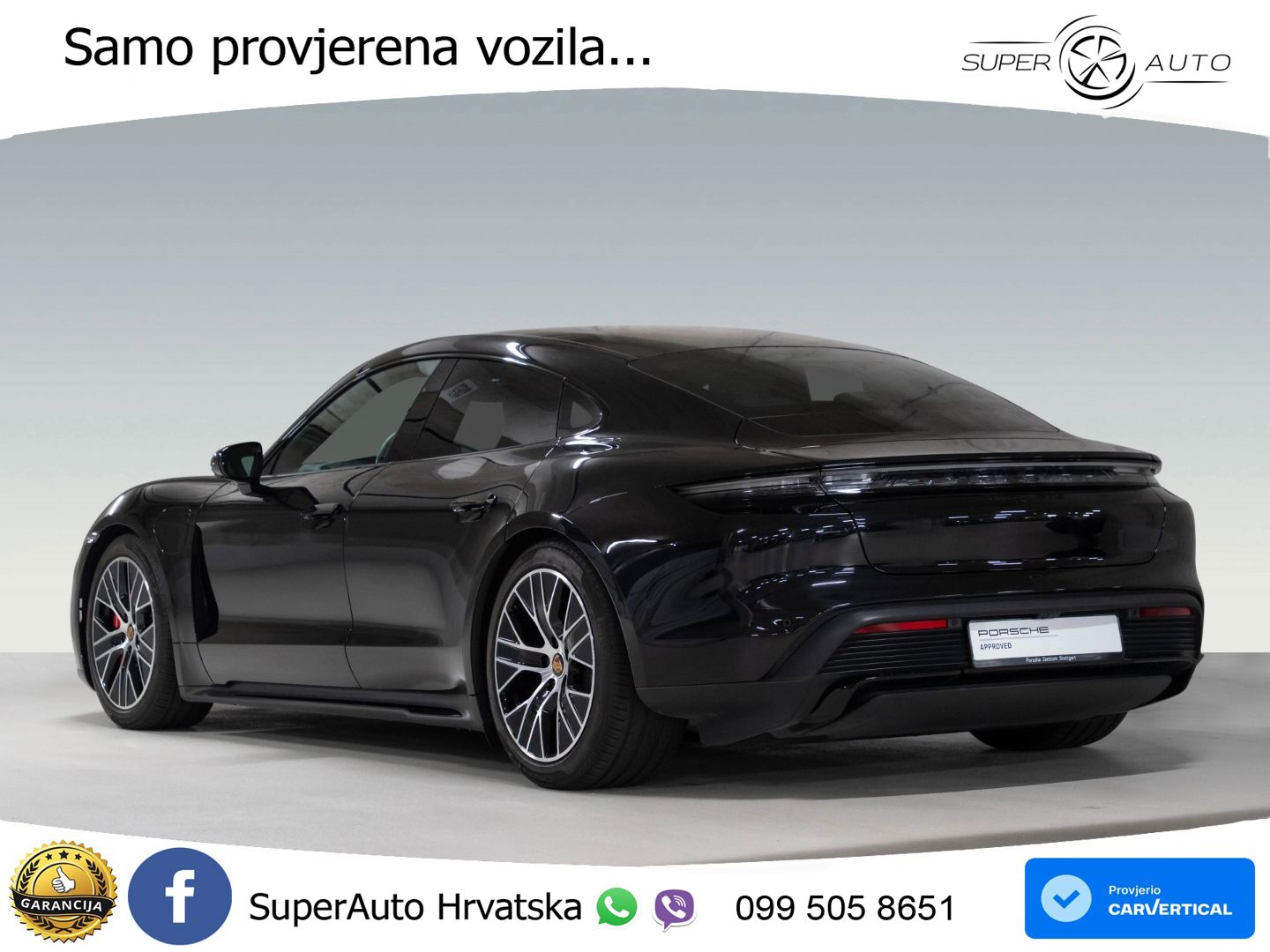 Porsche Taycan GTS Performance Plus 93.4 kWh (598 KS)