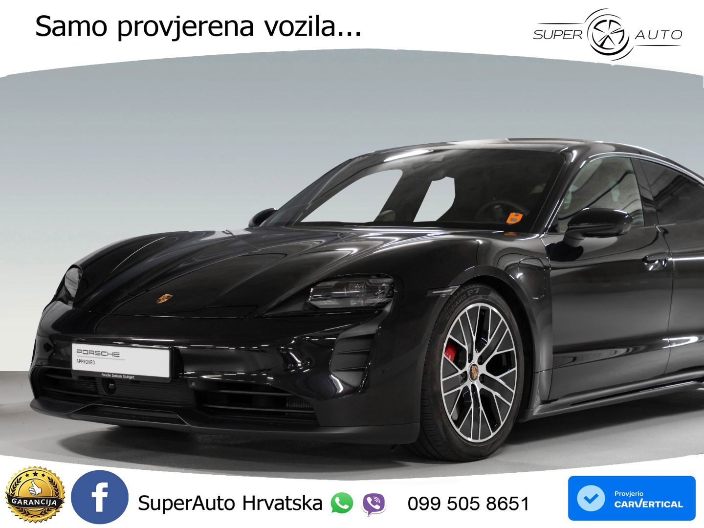 Porsche Taycan GTS Performance Plus 93.4 kWh (598 KS)