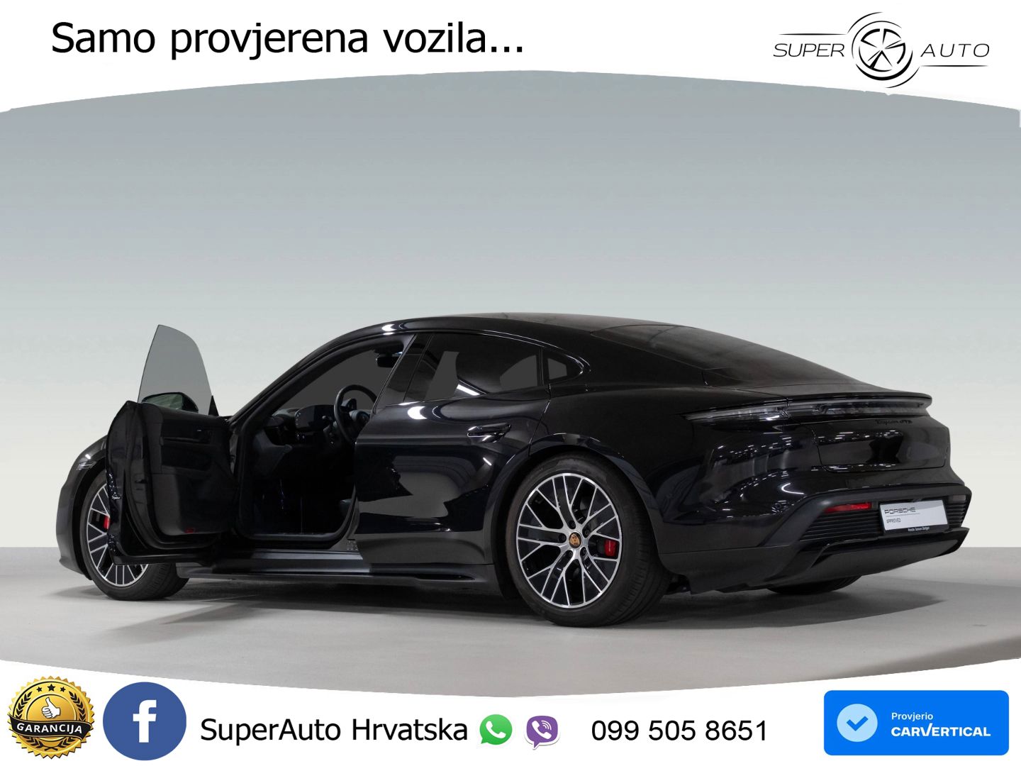 Porsche Taycan GTS Performance Plus 93.4 kWh (598 KS)