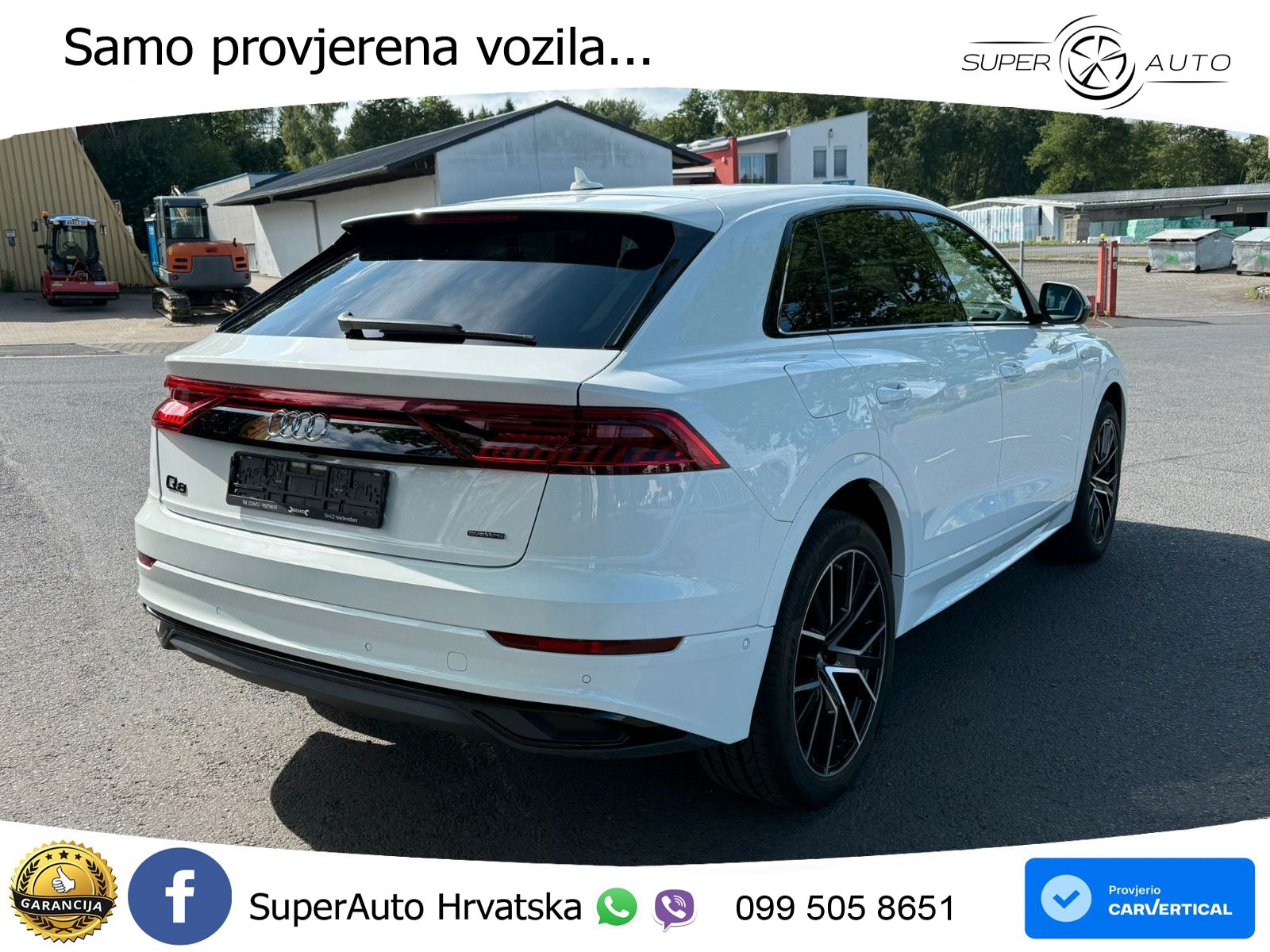 Audi Q8 55 TFSI V6 (340 KS) quattro Tiptronic LED+GR SJED+ACC
