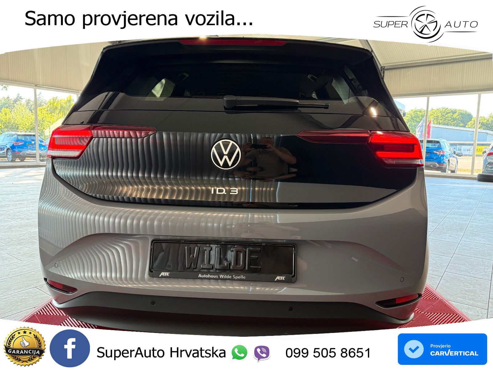 Volkswagen ID.3 Pro 62 kWh (204 KS) LED+GR SJED+ACC