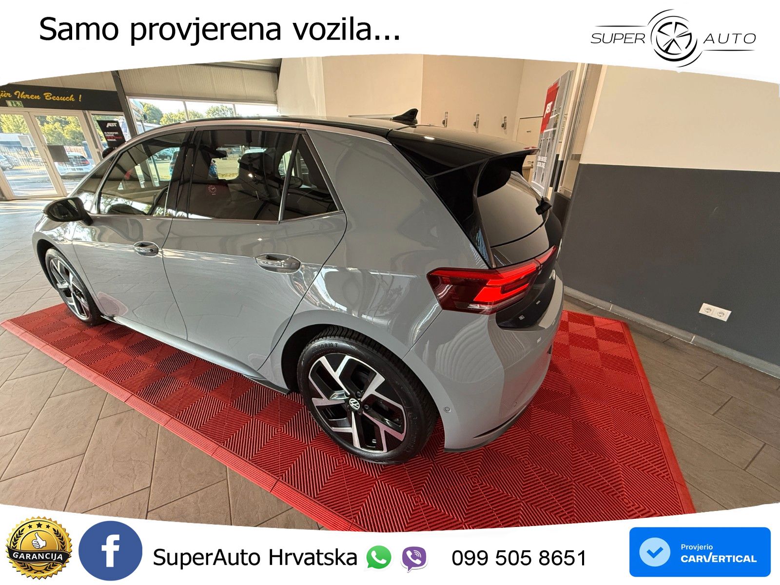 Volkswagen ID.3 Pro 62 kWh (204 KS) LED+GR SJED+ACC