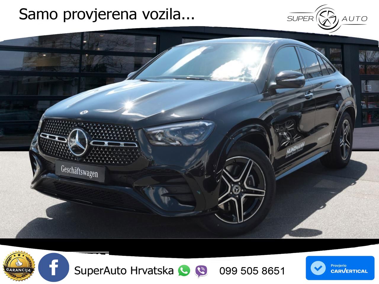 Mercedes GLE Coupe 300d (269 ks) EQ Boost 4MATIC 9G-TRONIC AMG LED+GR SJED+ACC