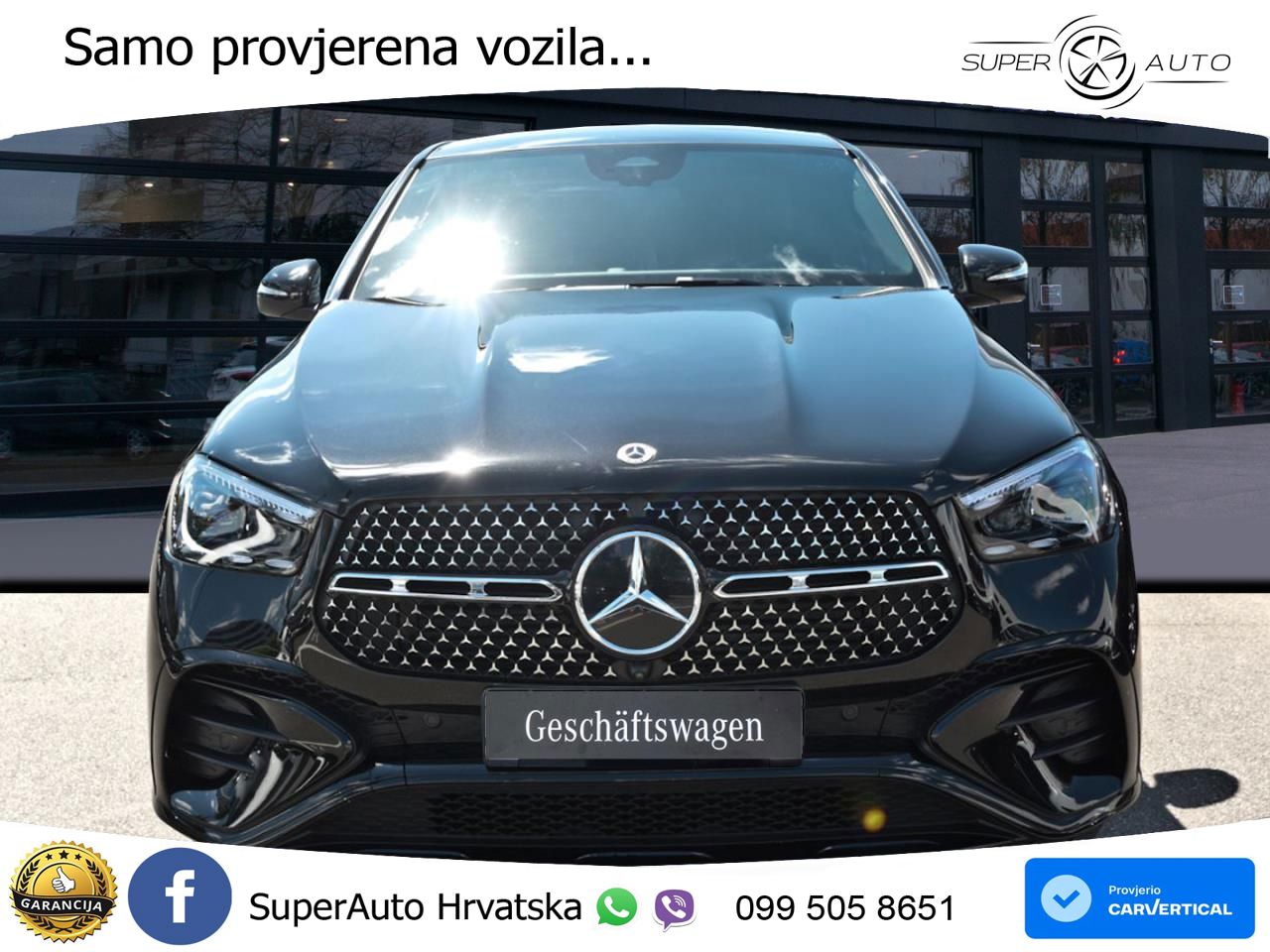 Mercedes GLE Coupe 300d (269 ks) EQ Boost 4MATIC 9G-TRONIC AMG LED+GR SJED+ACC