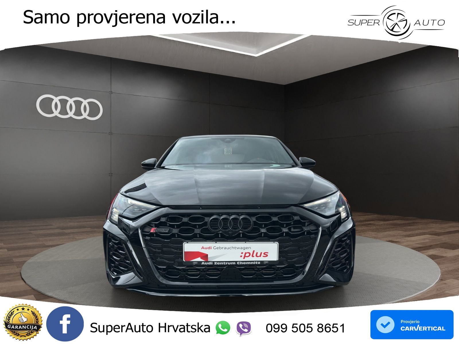 Audi RS3 Sportback 2.5 TFSI (400 KS) quattro S tronic LED+GR SJED+ACC