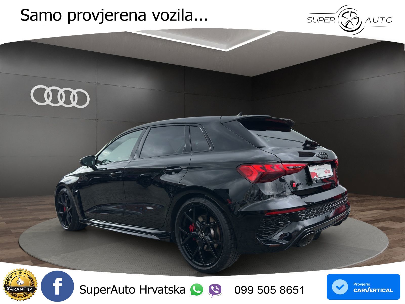 Audi RS3 Sportback 2.5 TFSI (400 KS) quattro S tronic LED+GR SJED+ACC