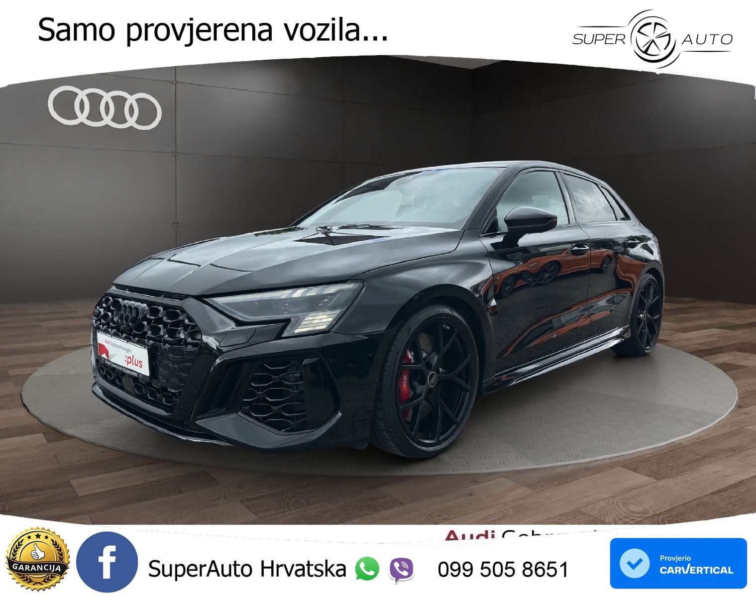 Audi RS3 Sportback 2.5 TFSI (400 KS) quattro S tronic LED+GR SJED+ACC