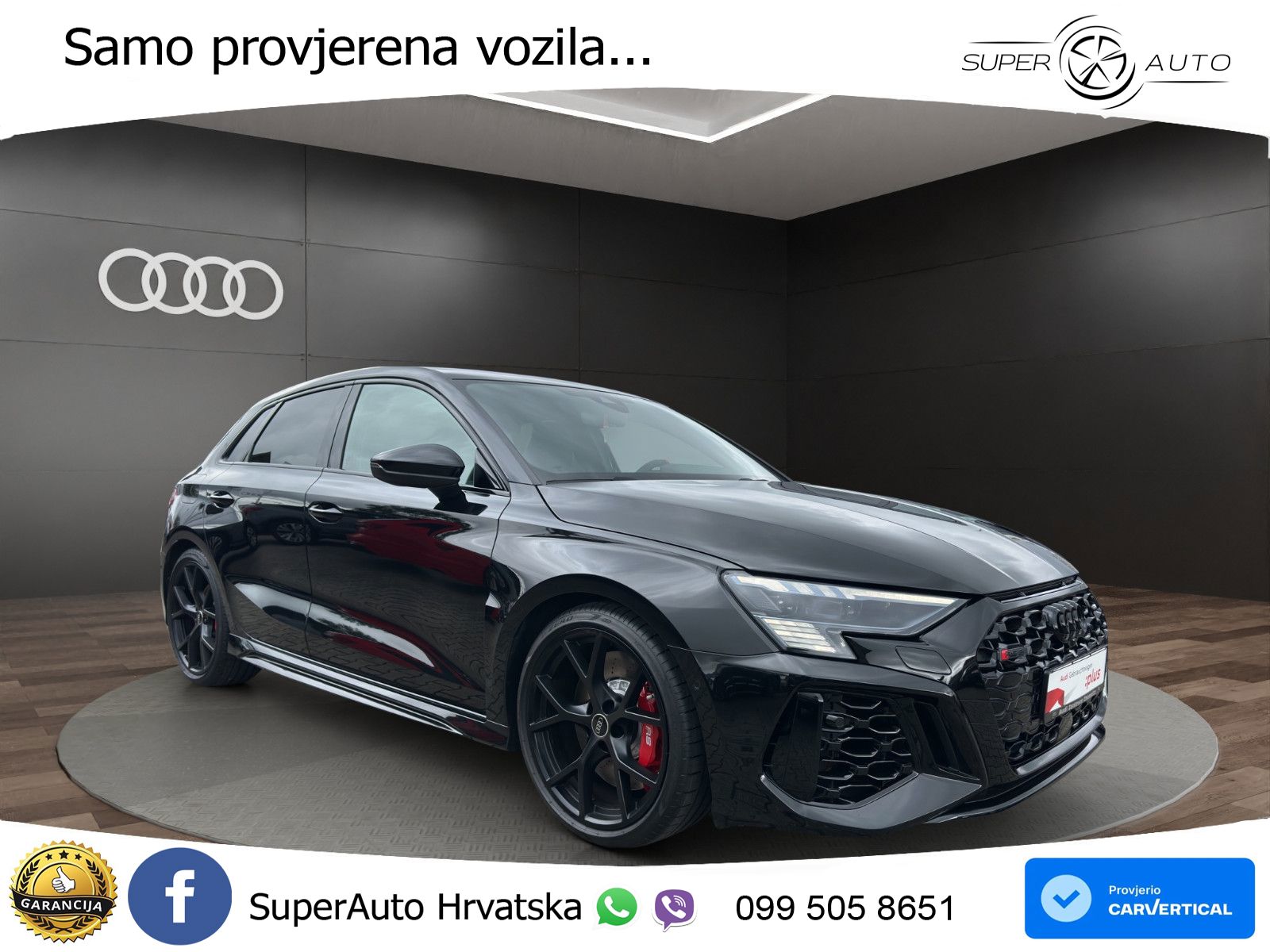 Audi RS3 Sportback 2.5 TFSI (400 KS) quattro S tronic LED+GR SJED+ACC