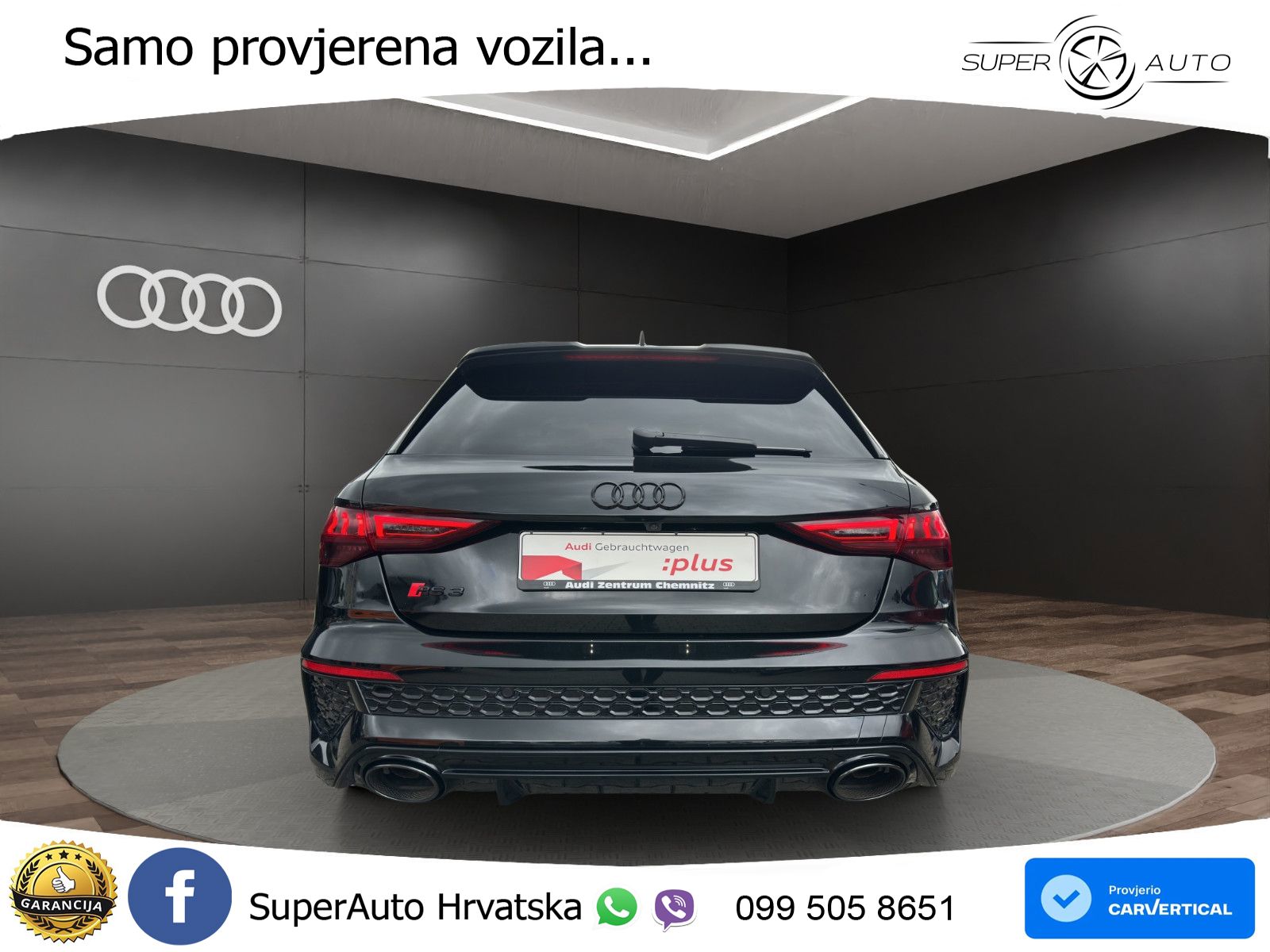 Audi RS3 Sportback 2.5 TFSI (400 KS) quattro S tronic LED+GR SJED+ACC