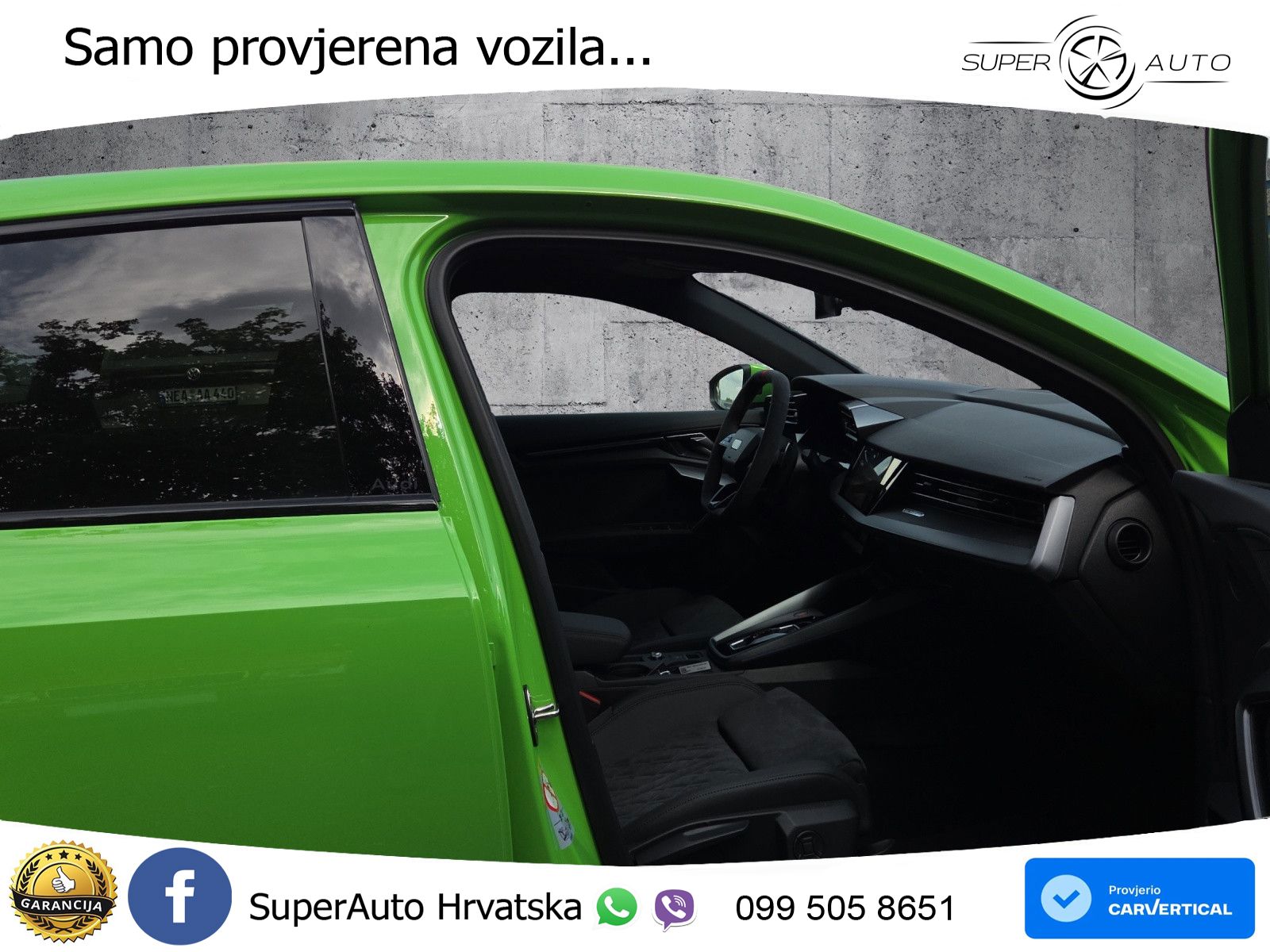 Audi RS3 Sedan 2.5 TFSI (400 KS) quattro S tronic LED+GR SJED+ACC