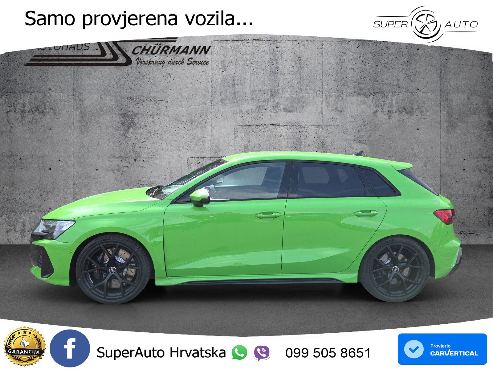 Audi RS3 Sedan 2.5 TFSI (400 KS) quattro S tronic LED+GR SJED+ACC