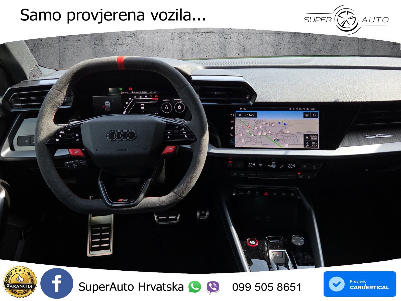Audi RS3 Sedan 2.5 TFSI (400 KS) quattro S tronic LED+GR SJED+ACC
