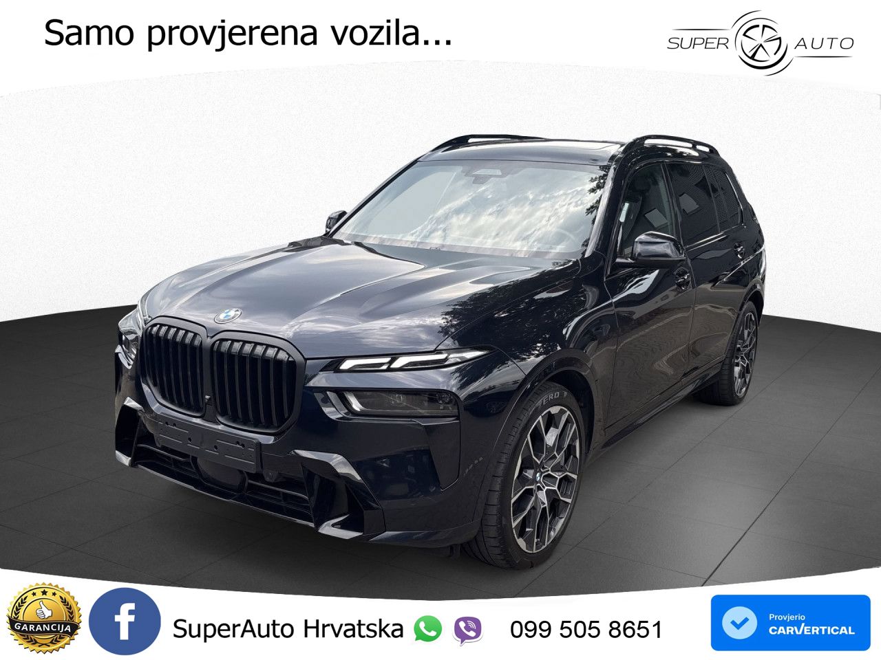 BMW X7 40d (352 KS) xDrive Steptronic M Sport LED+GR SJED+ACC